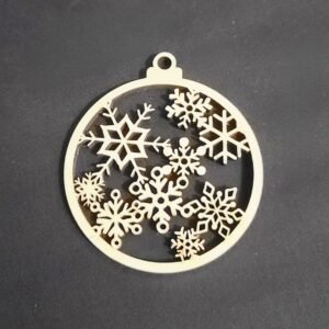 Boule de noël – Flocons