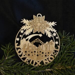 Boule de noël – Créche