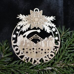 Boule de noël – Créche