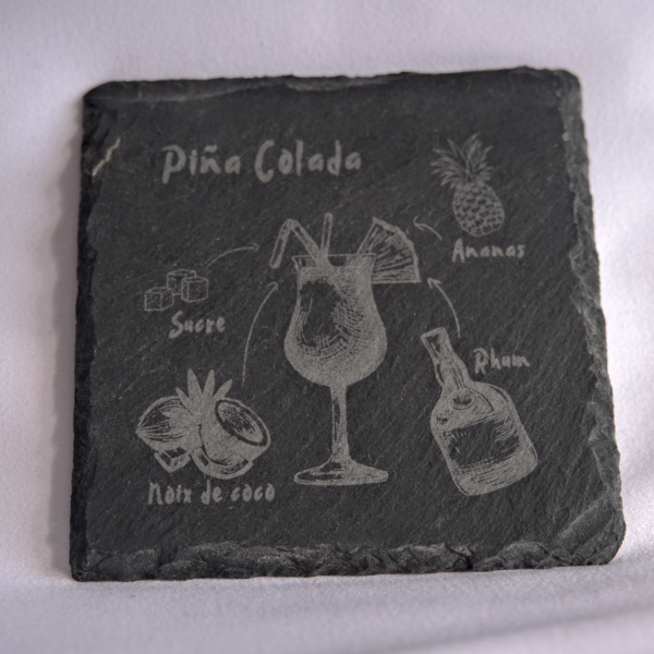Dessous de verre - Cocktails Pina Colada – Image 3