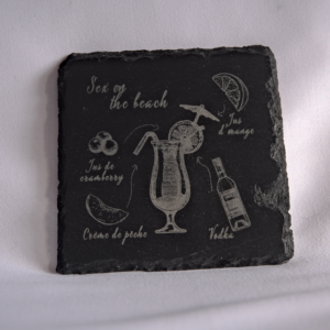 Dessous de verre – Cocktails Sex on the beach