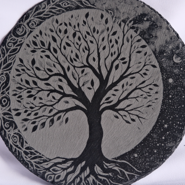 Dessous de plat - Arbre de vie lune – Image 2