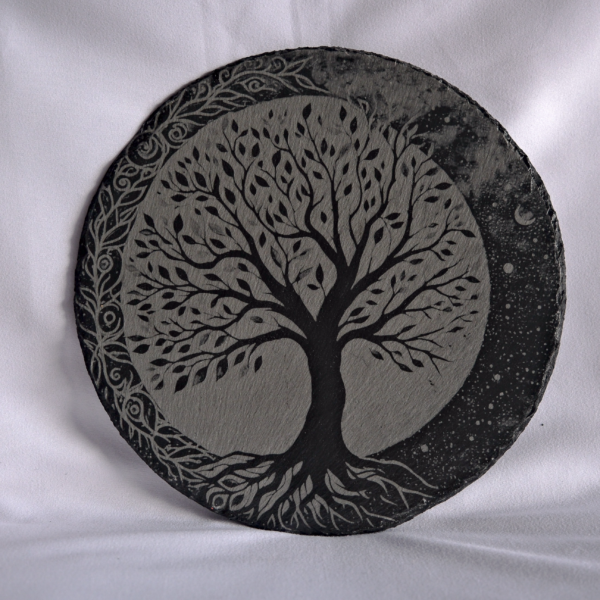 Dessous de plat - Arbre de vie lune