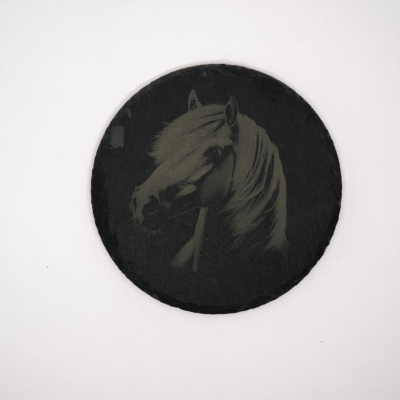 Dessous de verre - Cheval (Tête)