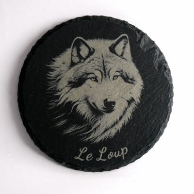 Dessous de verre - Loup – Image 6