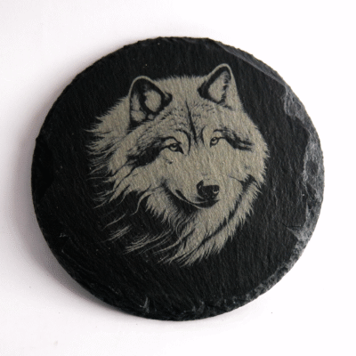 Dessous de verre - Loup – Image 2
