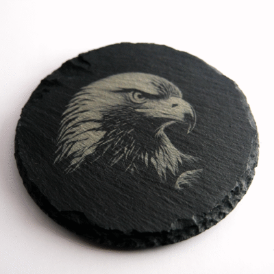 Dessous de verre - Aigle (Tête) – Image 6