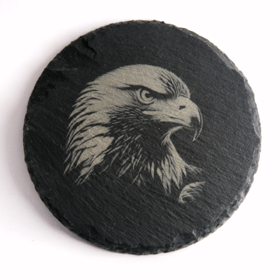 Dessous de verre - Aigle (Tête) – Image 5