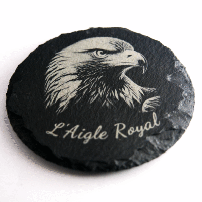 Dessous de verre - Aigle (Tête) – Image 4