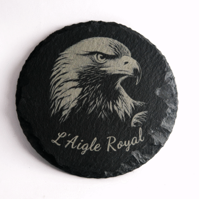 Dessous de verre - Aigle (Tête) – Image 3